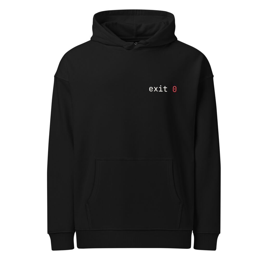 exit 0 hoodie - Kodrux