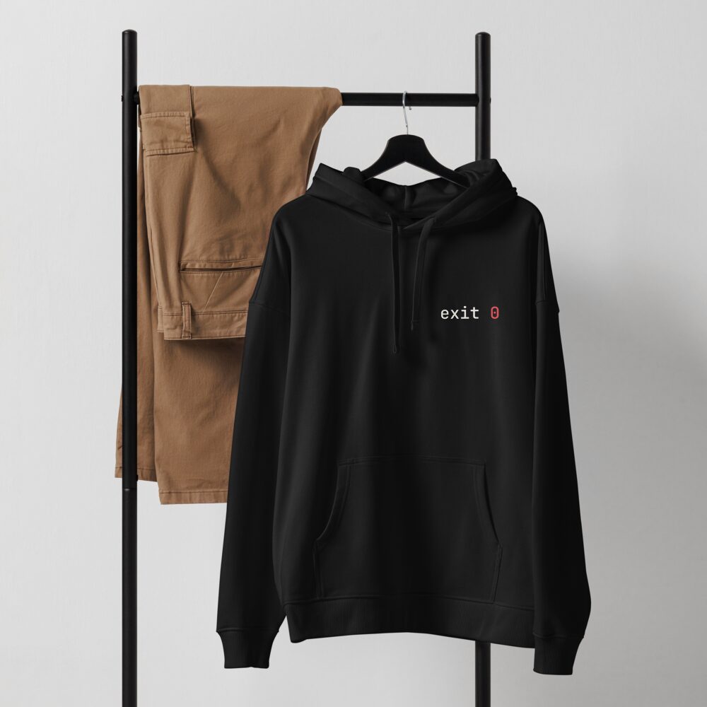 exit 0 hoodie - Kodrux