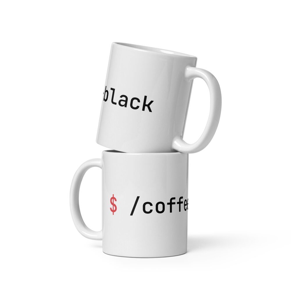 kodrux white mug - Kodrux