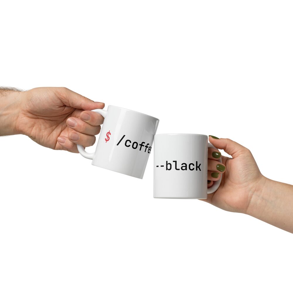 kodrux white mug - Kodrux