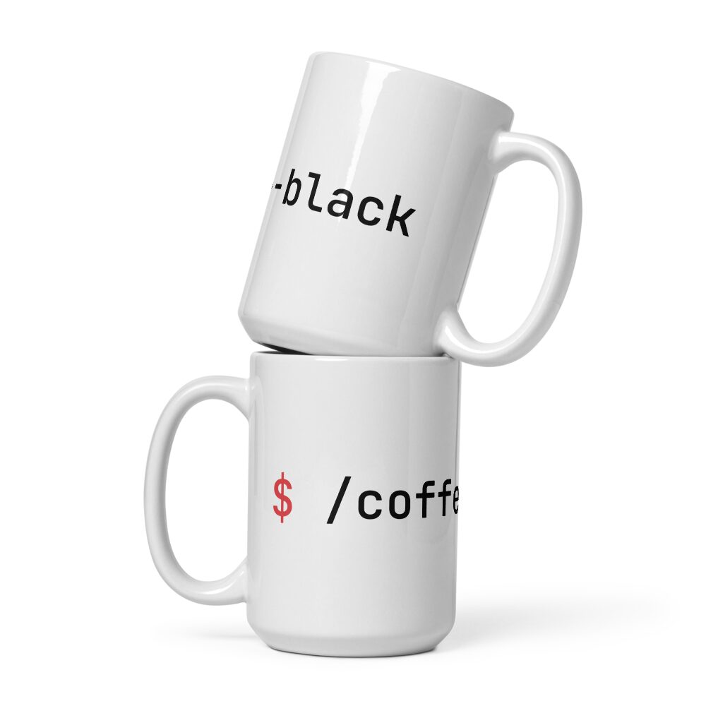 kodrux white mug - Kodrux