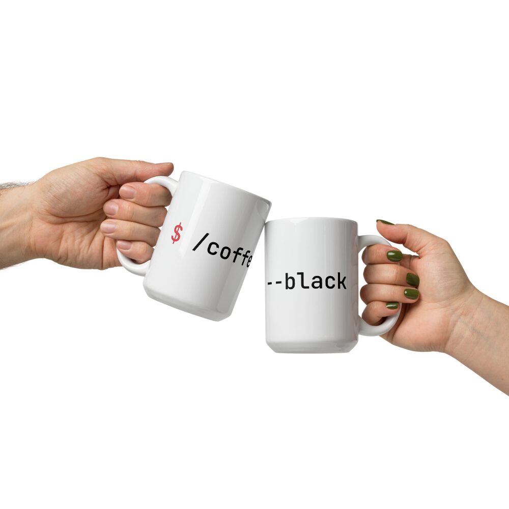 kodrux white mug - Kodrux