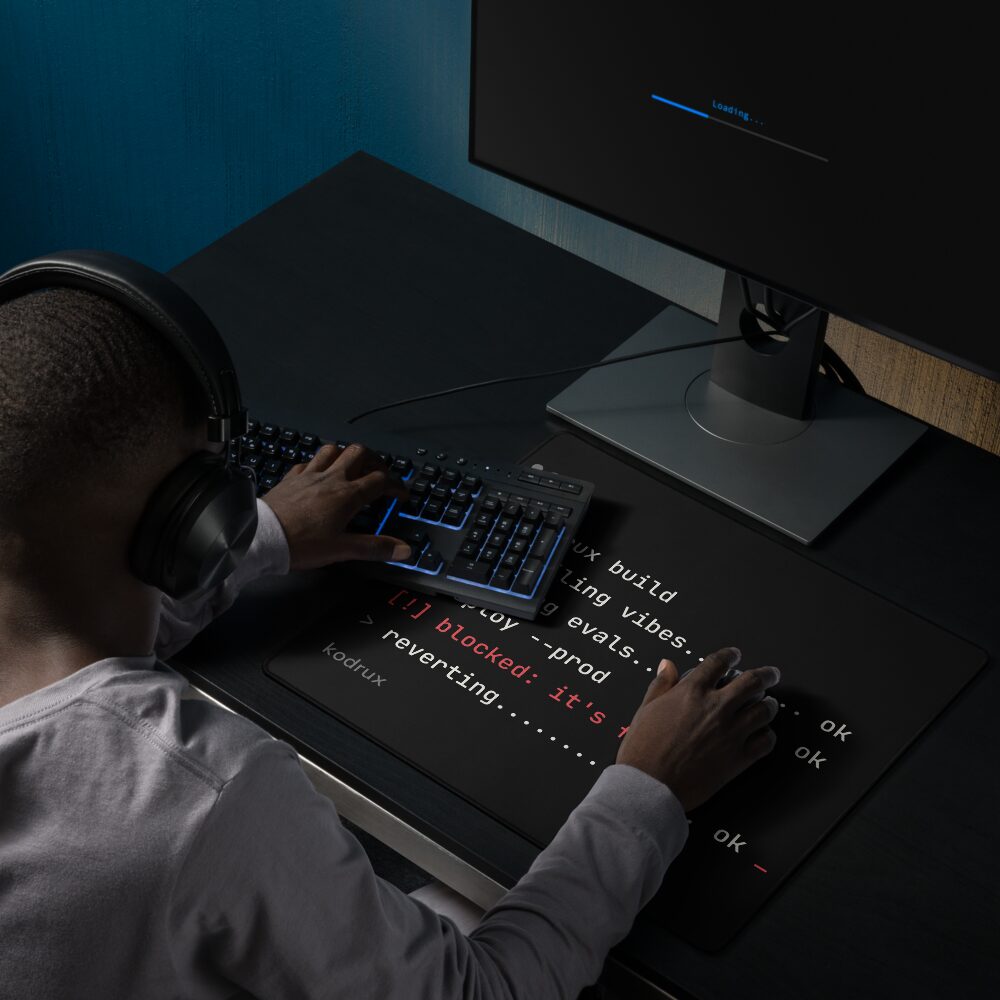 kodrux terminal mouse pad 18x16 - Kodrux