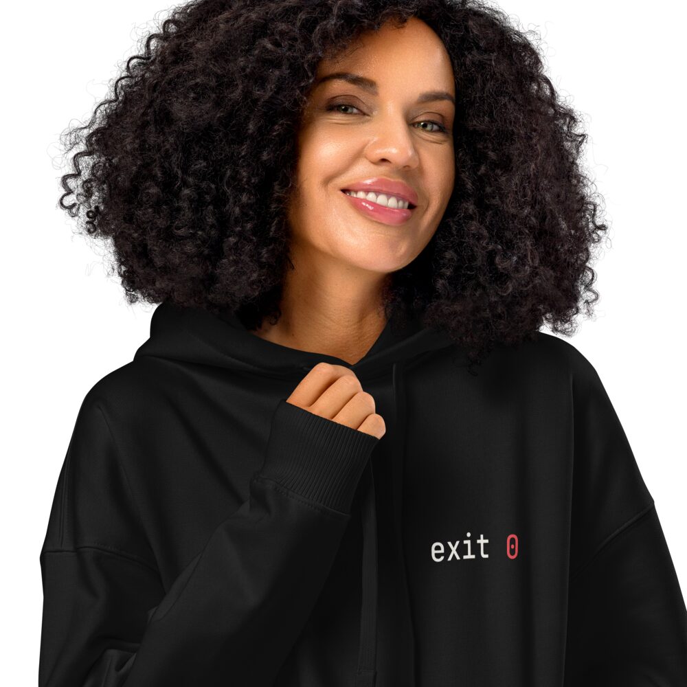 exit 0 hoodie - Kodrux