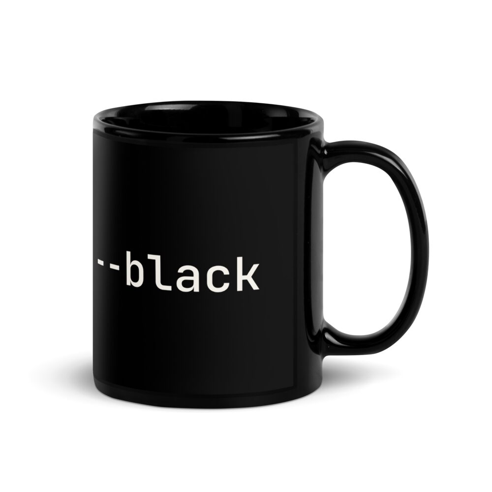 kodrux black mug - Kodrux