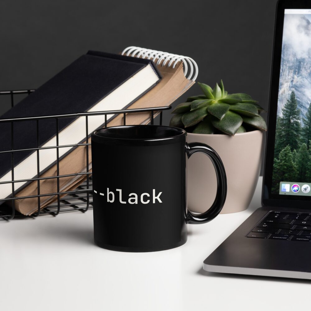 kodrux black mug - Kodrux