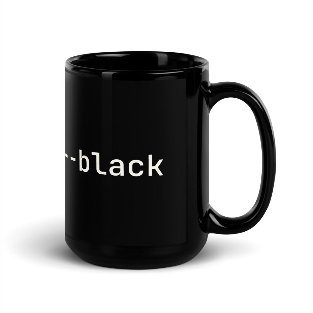 kodrux black mug - Kodrux