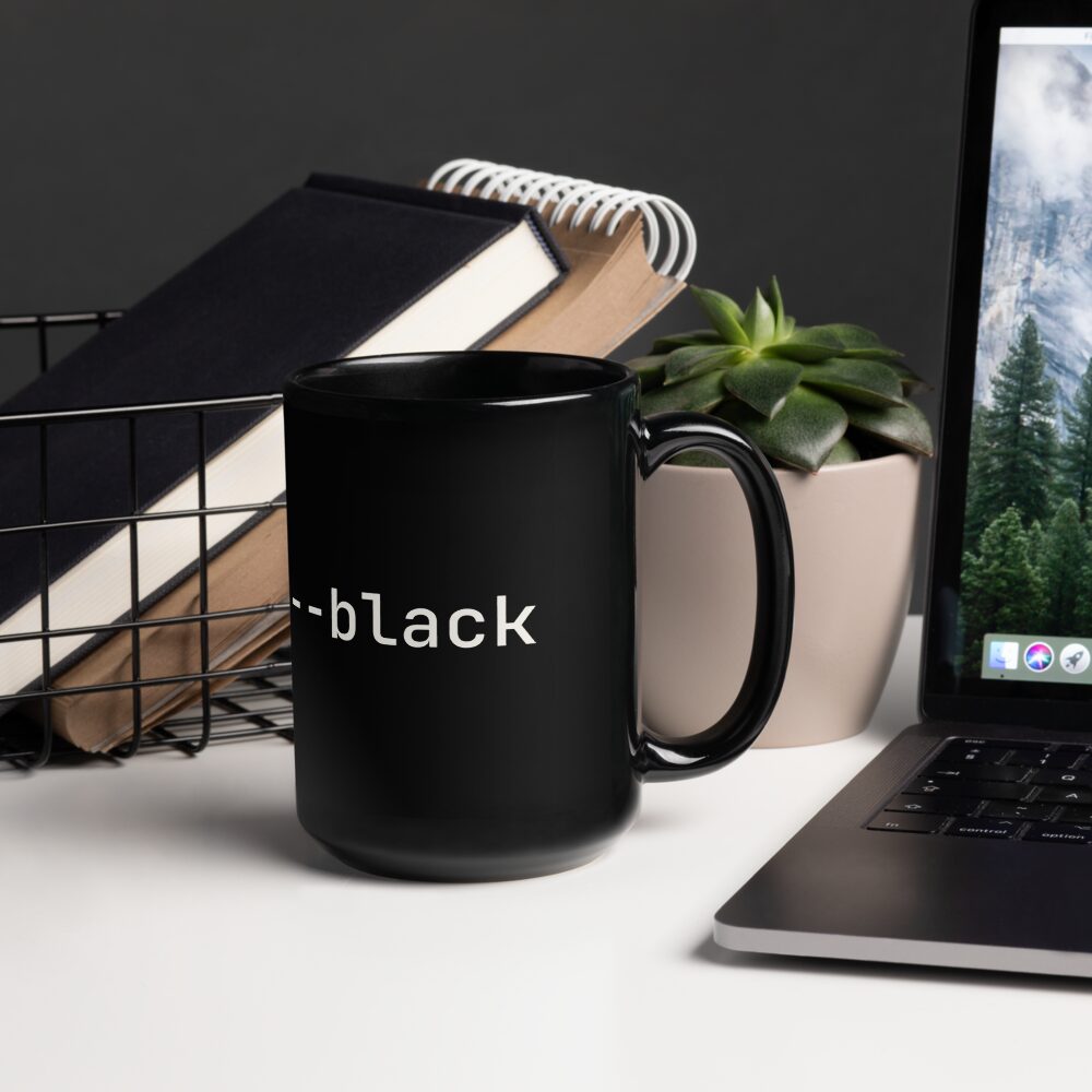 kodrux black mug - Kodrux