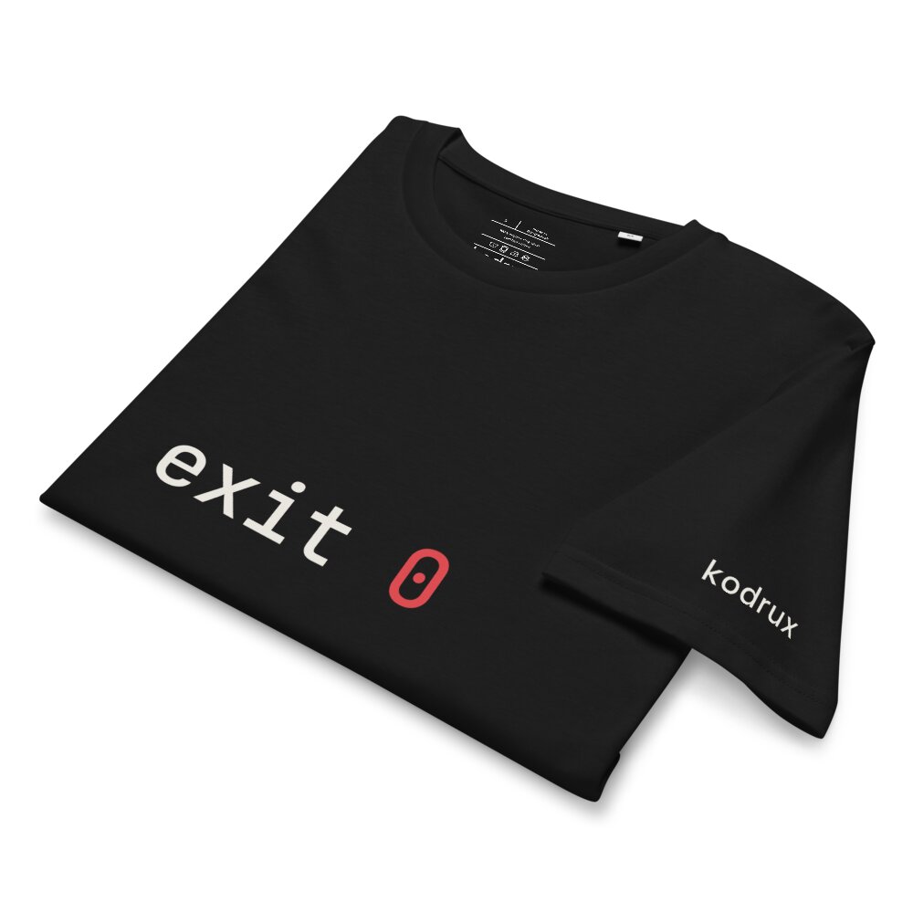 kodrux exit 0 black — folded