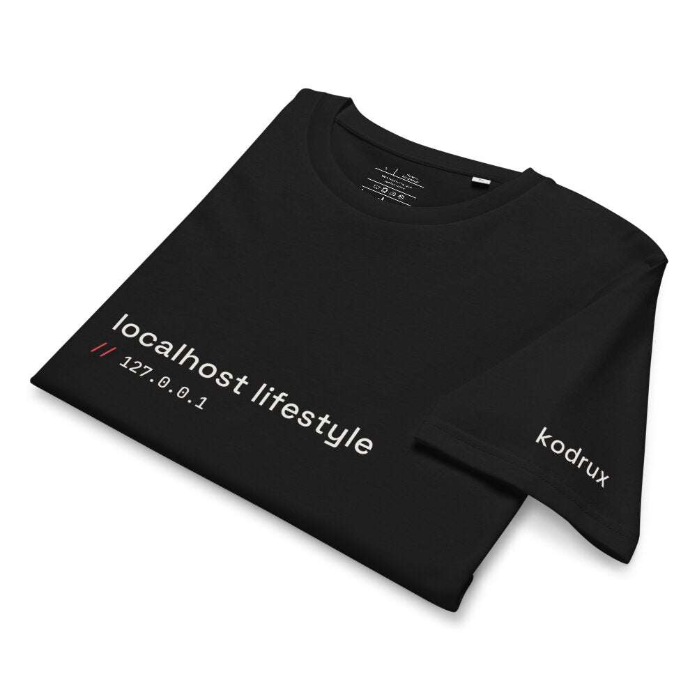 kodrux localhost lifestyle black — folded