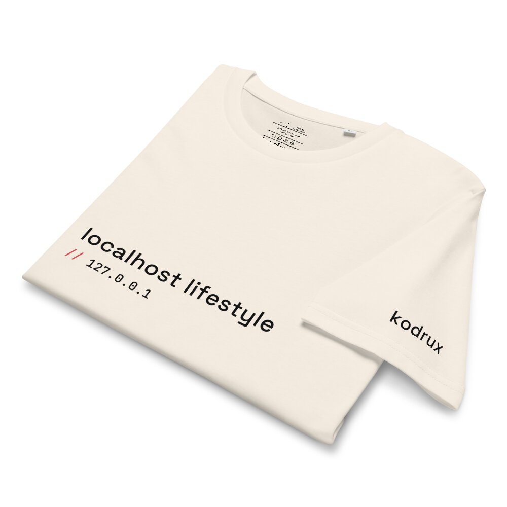 kodrux localhost lifestyle vintage white — folded