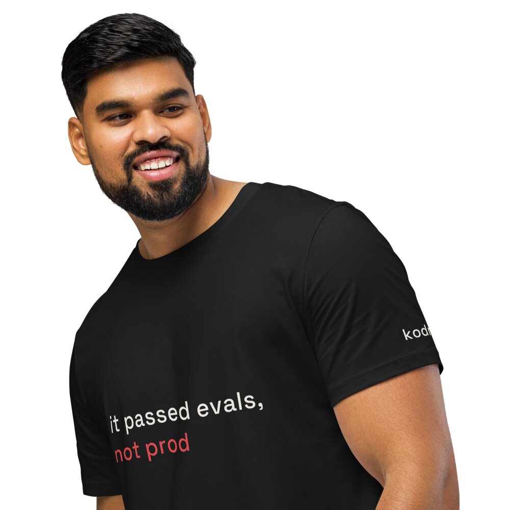 kodrux it passed evals not prod black — model front
