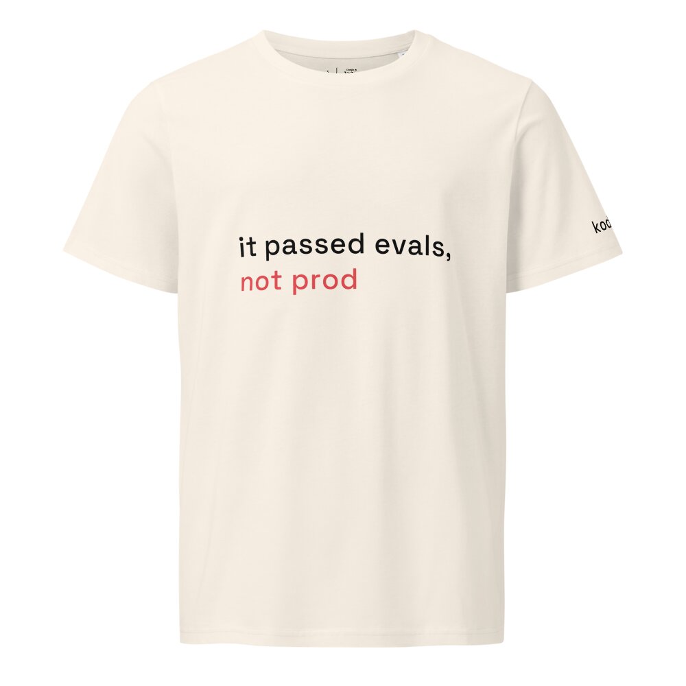 kodrux it passed evals not prod vintage white — front