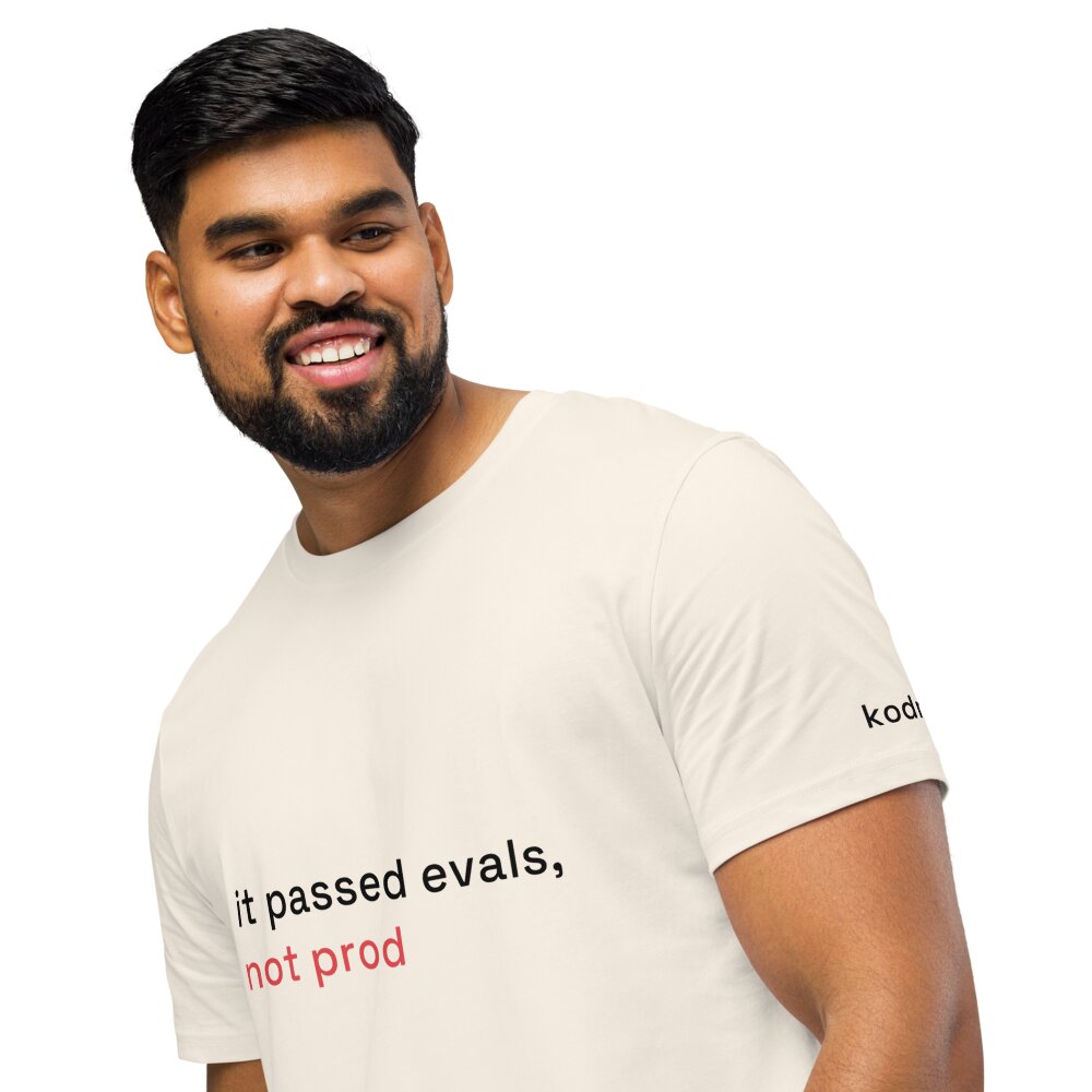 kodrux it passed evals not prod vintage white — model front