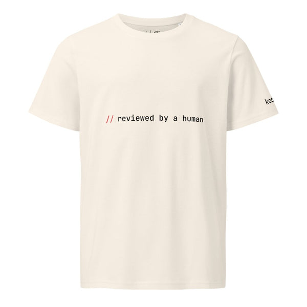 reviewed by a human · vintage white