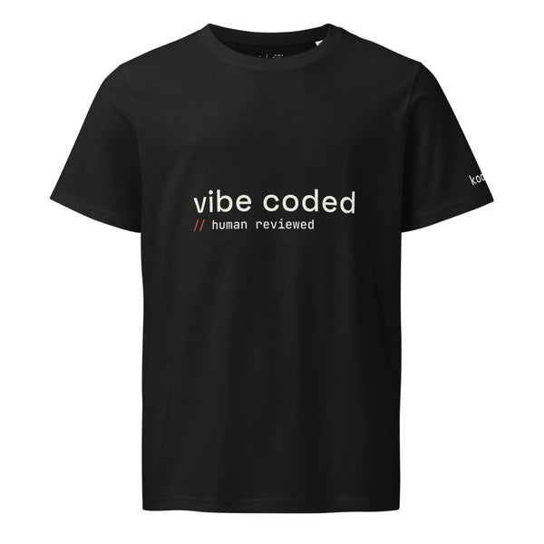 vibe coded // human reviewed · black